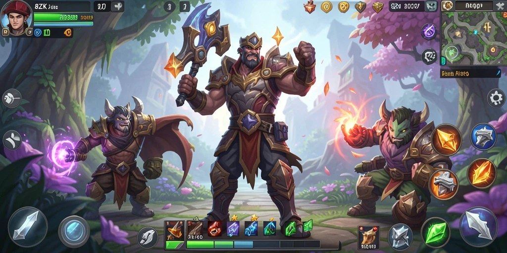 Gameplay mengesankan dalam petualangan ARPG 8ZK.