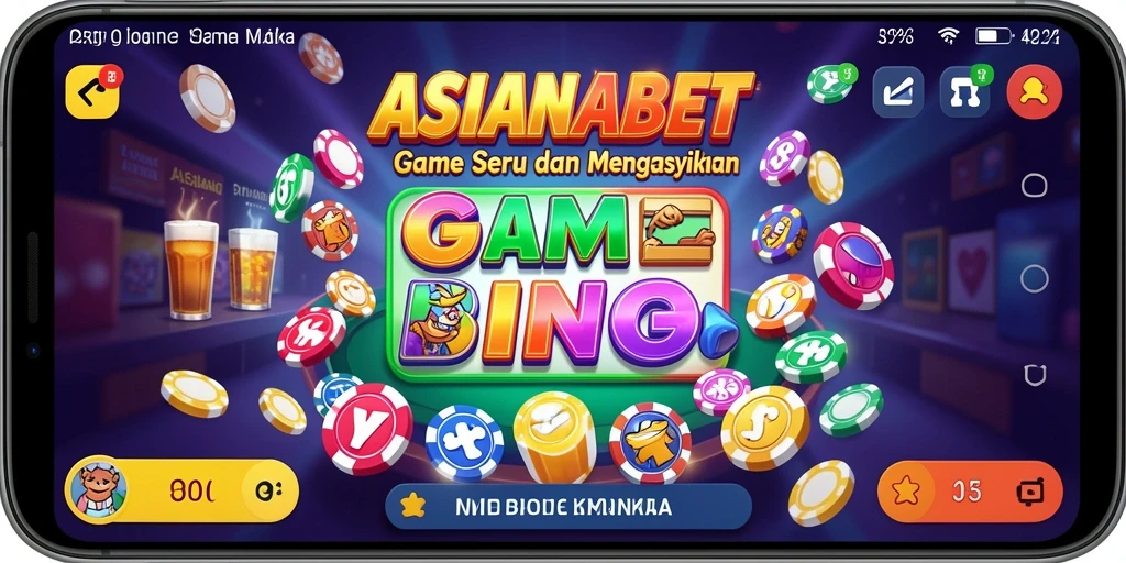 Screenshot gameplay ASIANABET yang penuh warna dan seru.