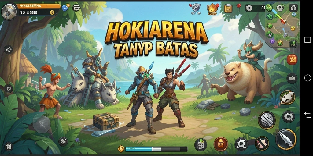 Tangkapan layar menampilkan misi petualangan di HOKIARENA.