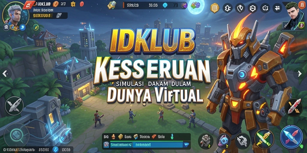 Tampilan gameplay menarik dalam <strong>IDKLUB</strong> yang menunjukkan kreativitas dan interaksi pemain.