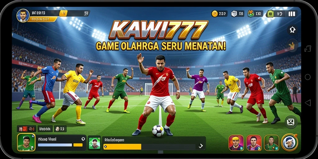Tampilan gameplay menarik KAWI777 dengan pengalaman olahraga seru.