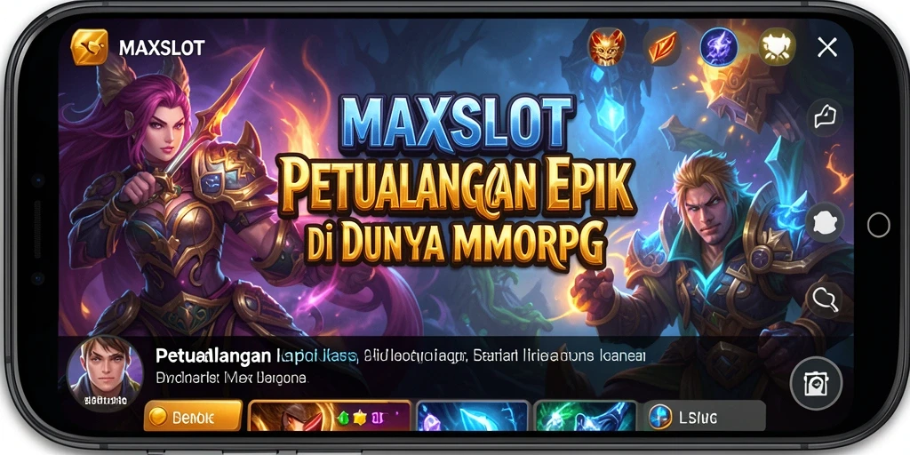 Screenshot gameplay <strong>MAXSLOT</strong> yang menampilkan aksi seru dalam pertempuran MMORPG.