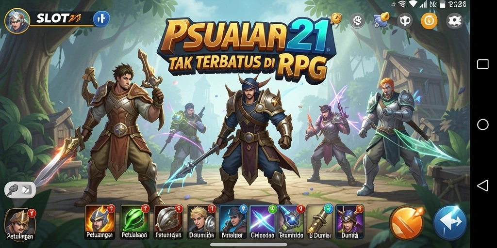 Gameplay RPG yang menarik dan interaktif di SLOT21.