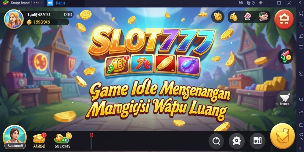 Tampilan menarik SLOT777 dengan gameplay Idle yang adiktif.