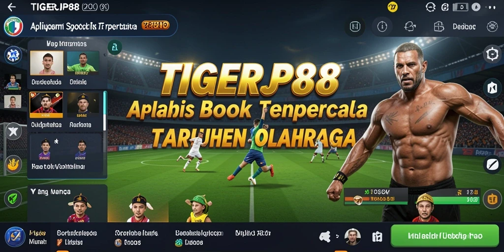 Tampilan menarik dari gameplay Sportsbook di TIGERJP88.