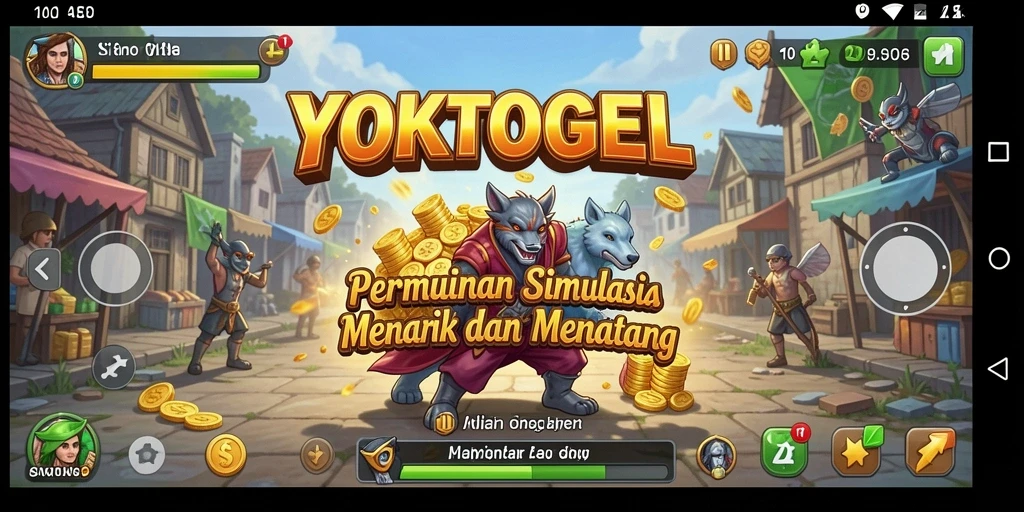 Tampilan gameplay YOKTOGEL yang menarik dan interaktif.